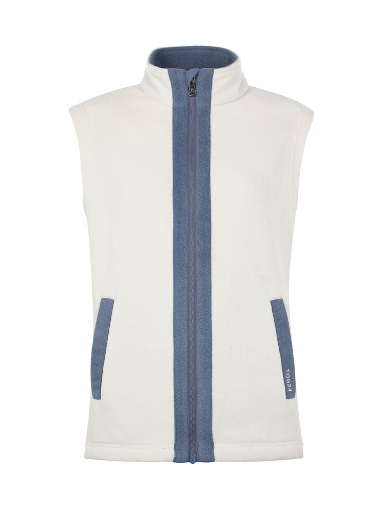 Tog 24 Cream Arrad Fleece Gilet - Image 7 of 7 Tog 24 Cream Arrad Fleece Gilet - Image 7 of 7