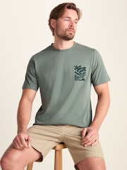 Tog 24 Green Botanical T-Shirt - Image 4 of 6
