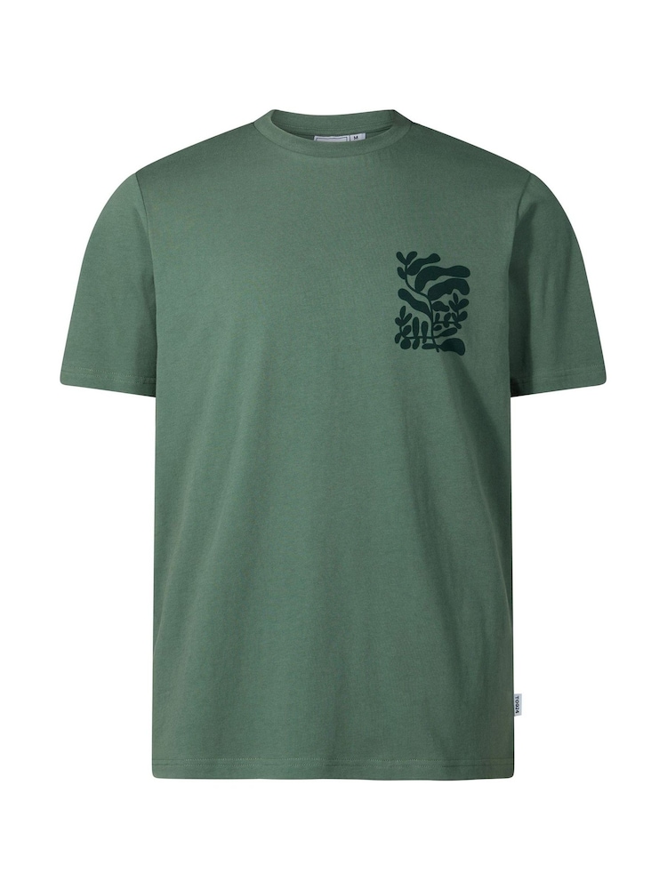 Tog 24 Green Botanical T-Shirt - Image 6 of 6