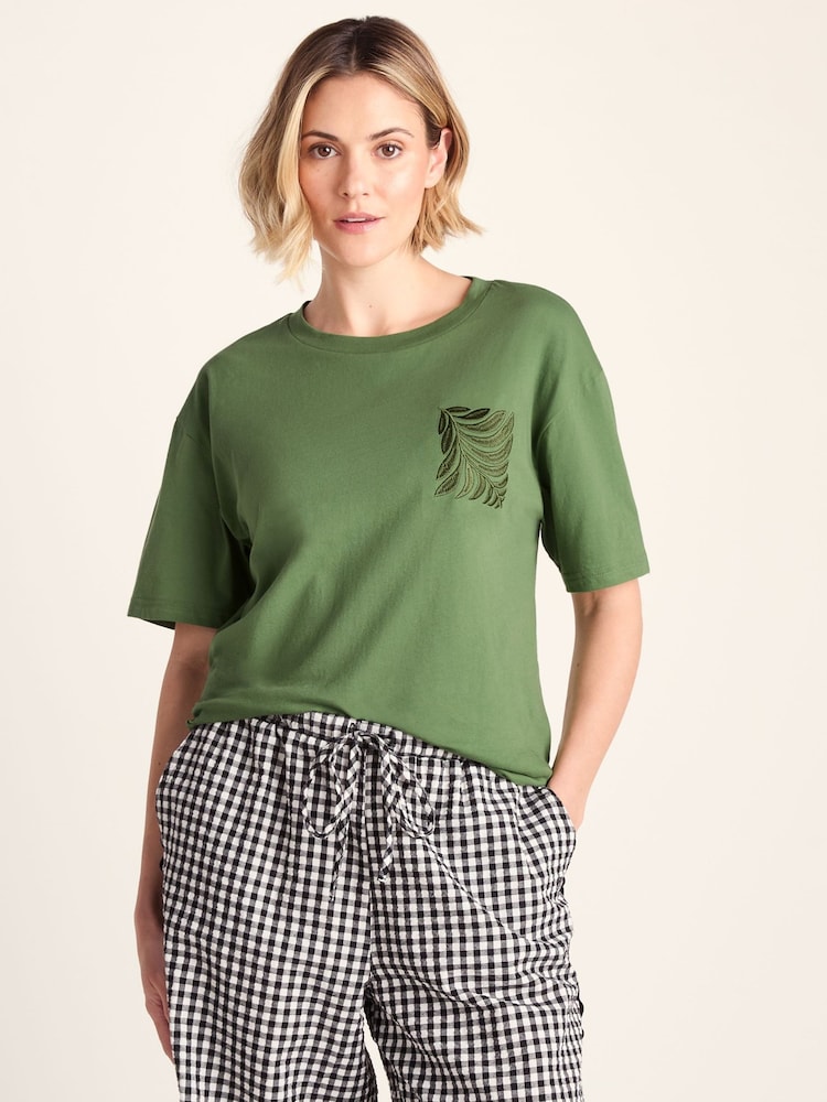 Tog 24 Green Botanical T-Shirt - Image 1 of 6 Tog 24 Green Botanical T-Shirt - Image 1 of 6