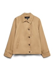 VERO MODA Brown Short Trench Jacket - Image 5 of 5