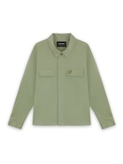 Lyle & Scott Green Washed Overshirt - Image 1 of 1