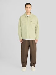 Lyle & Scott Green Washed Overshirt - Image 2 of 6