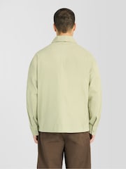 Lyle & Scott Green Washed Overshirt - Image 4 of 6