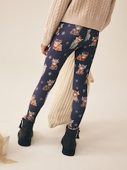 Hamish The Highland Cow Christmas Leggings (3-16yrs) - Image 3 of 3