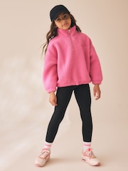 Noir - Leggings confortables doublés en polaire (3-16ans) - Image 3 sur 4