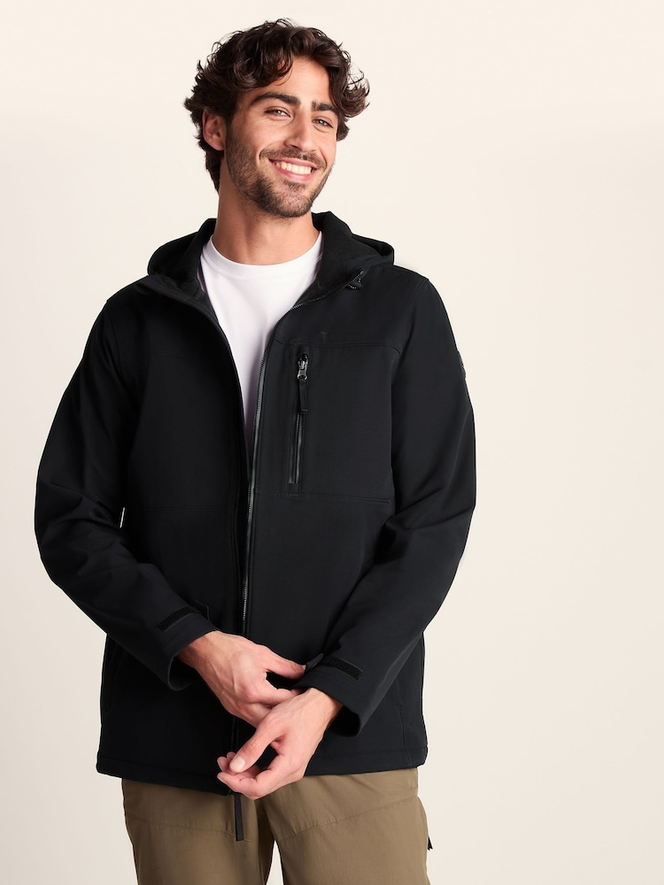 Tog 24 Black Andro Softshell Hooded Jacket - Image 1 of 7 Tog 24 Black Andro Softshell Hooded Jacket - Image 1 of 7