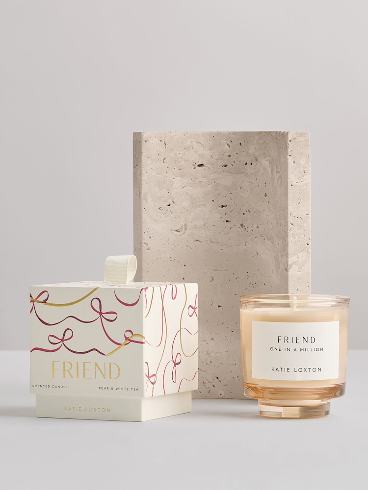 Katie Loxton English Pear and White Tea Sentiment Candle - Image 1 of 4