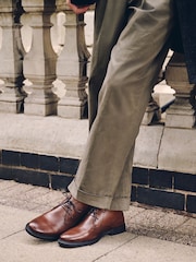 Brown Smart Leather Chukka Boots - Image 2 of 3