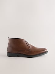 Brown Smart Leather Chukka Boots - Image 5 of 8