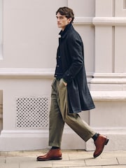 Tan Brown Leather Chukka Boots - Image 2 of 7