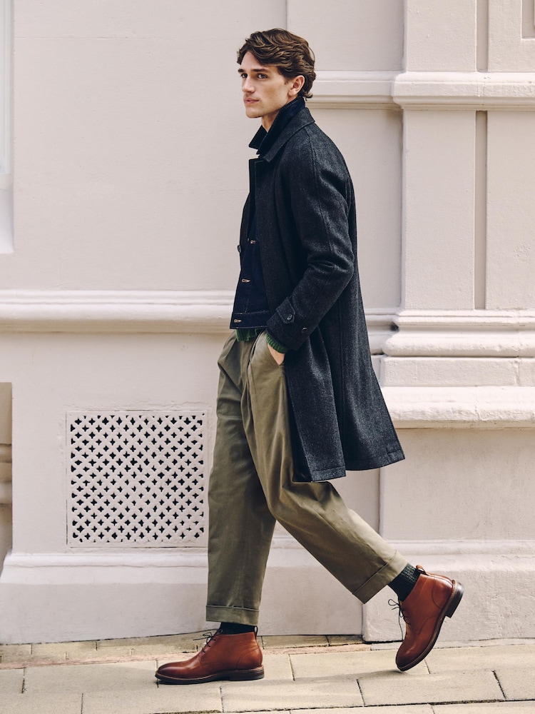 Tan Brown Leather Chukka Boots - Image 2 of 7 Tan Brown Leather Chukka Boots - Image 2 of 7