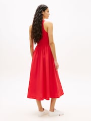 Tommy Jeans Slim Poplin Tank Top Maxi Dress - 5的图像2｝