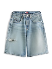 Tommy Jeans Distressed Loose Denim Shorts - 圖片 5/5