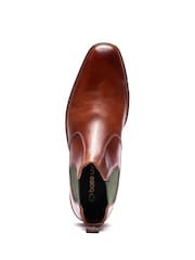 Base London Tan Kensington Chelsea Leather Boots - Image 3 of 5