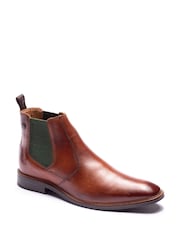 Base London Tan Kensington Chelsea Leather Boots - Image 5 of 5