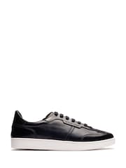Base London Blue Tucker Lace Up Trainers - Image 1 of 1