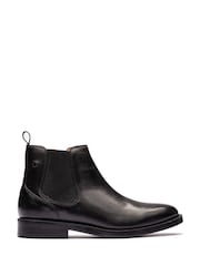 Base London Black Enzo Chelsea Leather Boots - Image 1 of 1