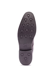 Қоңыр - Base London Kensington Chelsea былғары етіктері - 4суретінің 4 суреті