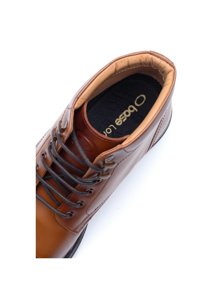 Tan - Base London Foster Toe Cap Boot - Larawan 6 ng 6 Tan - Base London Foster Toe Cap Boot - Larawan 6 ng 6