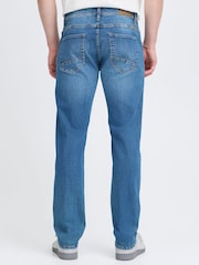 Blend Blue Tapered Stretch Mid Denim Jeans - Image 2 of 5