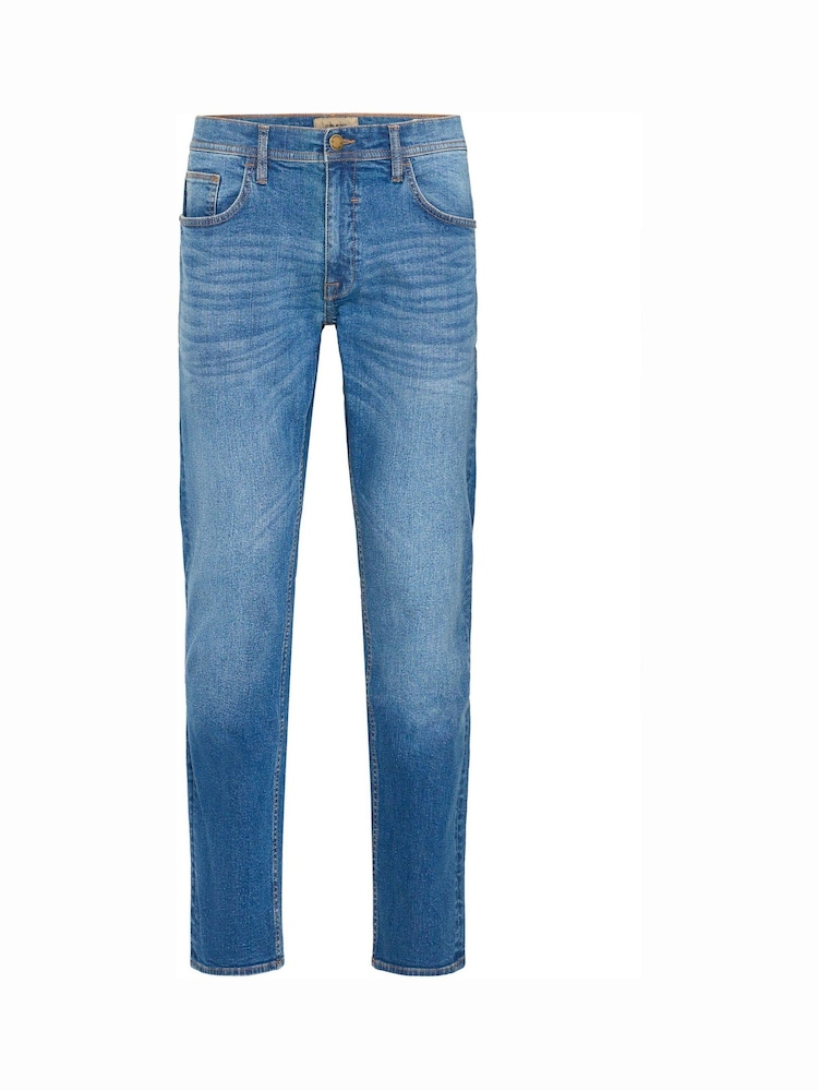 Blend Blue Tapered Stretch Mid Denim Jeans - Image 5 of 5 Blend Blue Tapered Stretch Mid Denim Jeans - Image 5 of 5