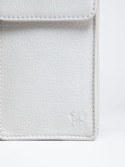 Lakeland Leather White Cross-Body Phone Pouch Bag - Image 5 of 5
