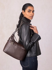 Lakeland Leather Brown Newby Shoulder Bag - Image 1 of 7
