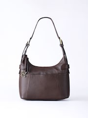 Lakeland Leather Brown Newby Shoulder Bag - Image 3 of 7
