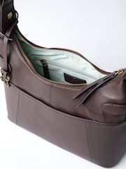 Lakeland Leather Brown Newby Shoulder Bag - Image 5 of 7