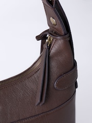 Lakeland Leather Brown Newby Shoulder Bag - Image 7 of 7