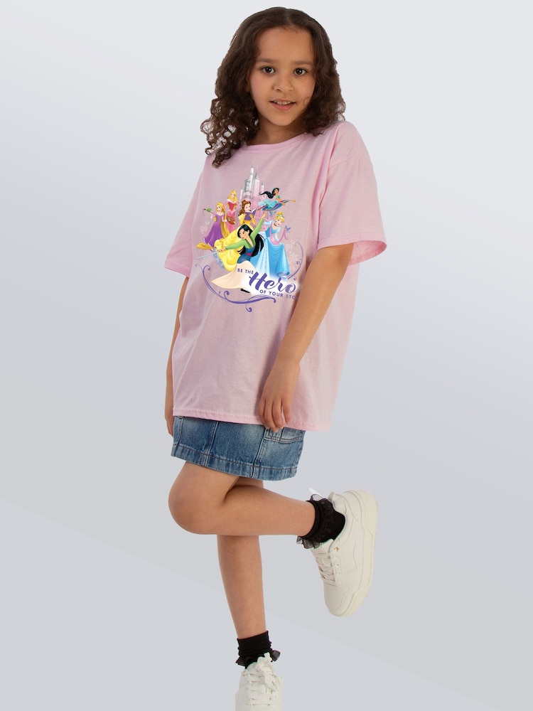 Brands In Pink Disney Princess Hero T-Shirt - Image 2 of 5
