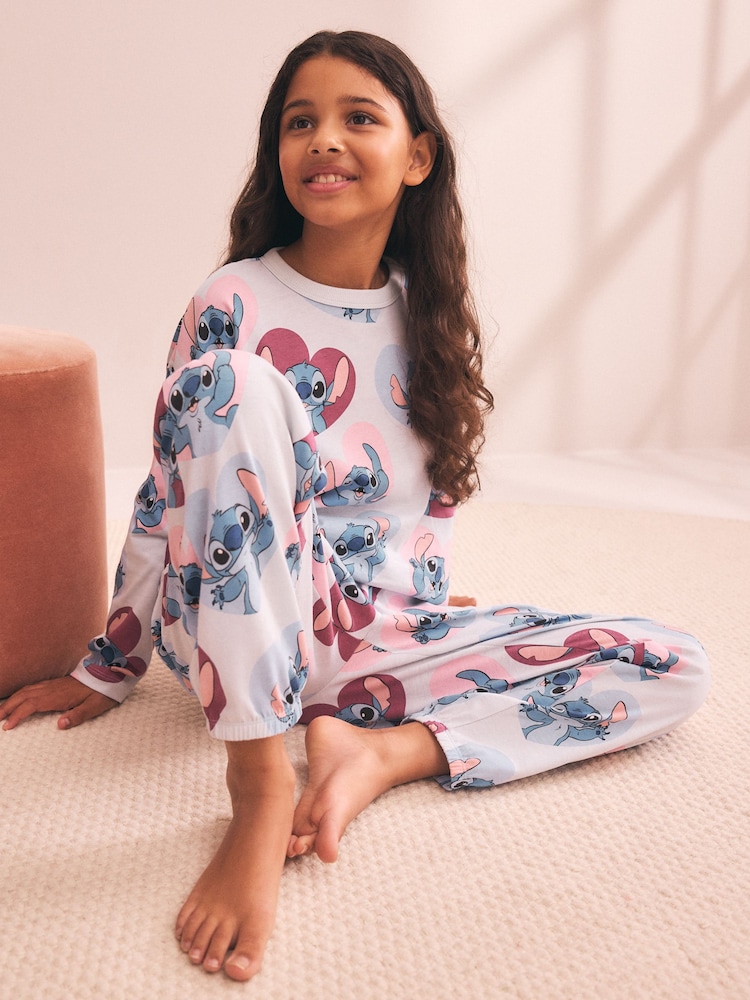 Blue Lilo & Stitch Pyjamas Set (3-16yrs) - Image 1 of 8