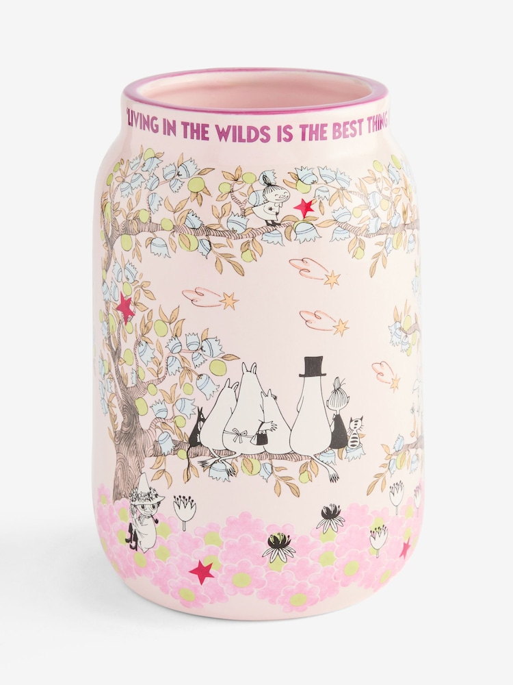 Cath Kidston Purple Moomins Vase - Image 2 of 2 Cath Kidston Purple Moomins Vase - Image 2 of 2