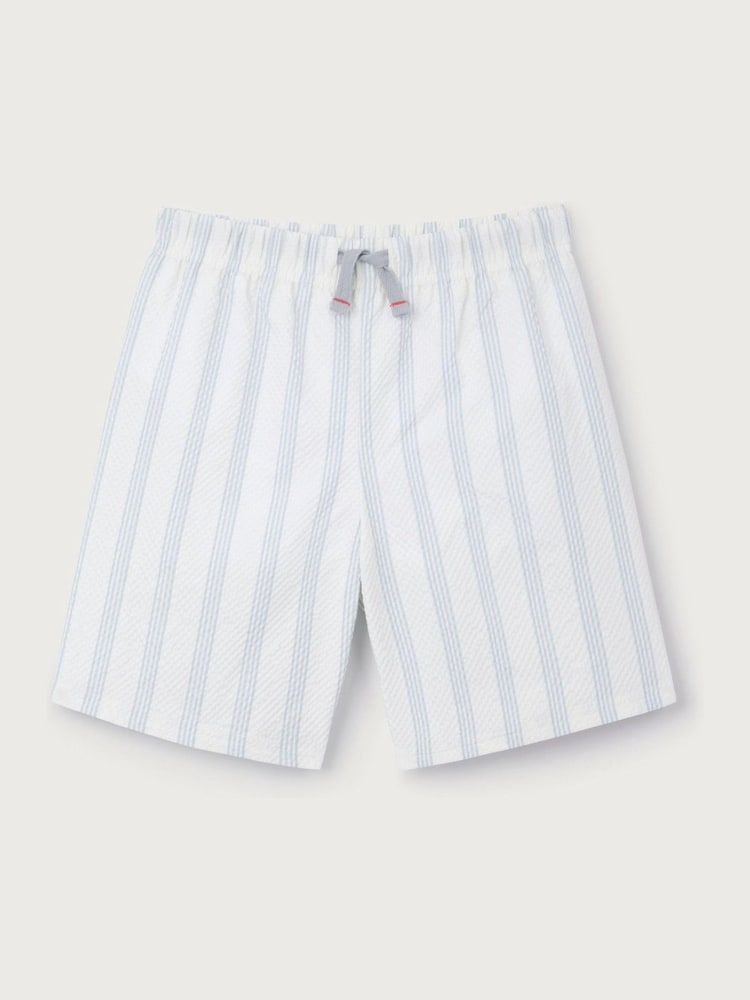 The White Company White Happy Crab Seersucker Swim Shorts - Image 1 of 1 The White Company White Happy Crab Seersucker Swim Shorts - Image 1 of 1