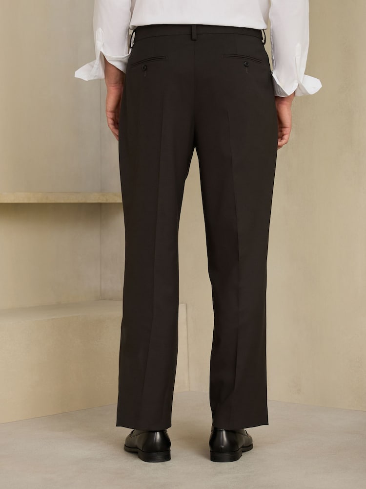 Green Relaxed Fit Smart N.Premium Pleated Trousers - Image 2 of 5