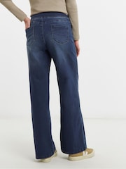 Albastru închis - JD Williams Weekender Wide Leg Jeggings - Imaginea 2 din 3