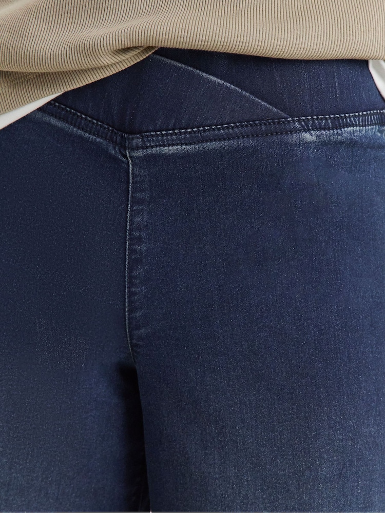 Albastru închis - JD Williams Weekender Wide Leg Jeggings - Imaginea 3 din 3