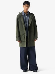 Hunter Green Lightweight Waterproof Parka - Image 2 of 4