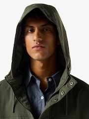 Hunter Green Lightweight Waterproof Parka - Image 4 of 4