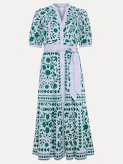 Phase Eight Blue Petite Trinity Midi Dress - Image 6 of 6