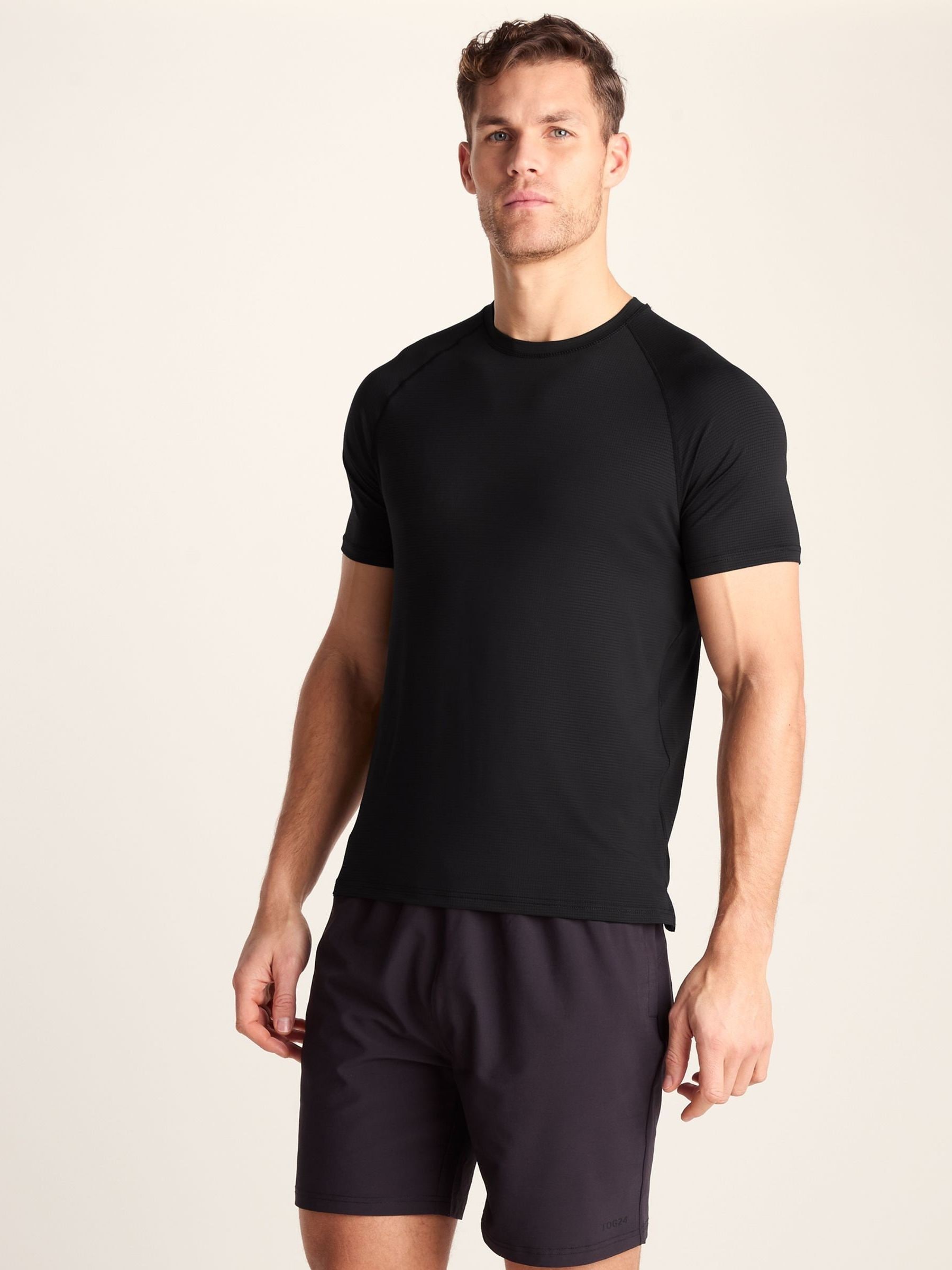 Tog 24 Men's Black Maddox Short Sleeve Performance T-Shirt