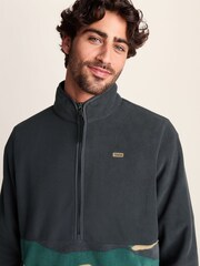 Tog 24 Grey Ryle Zip Neck Deep Micro Fleece - Image 5 of 6