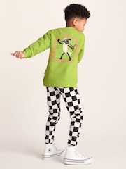Tog 24 Green Montadale Kids Shaun The Sheep Crew Sweat Top - Image 3 of 7