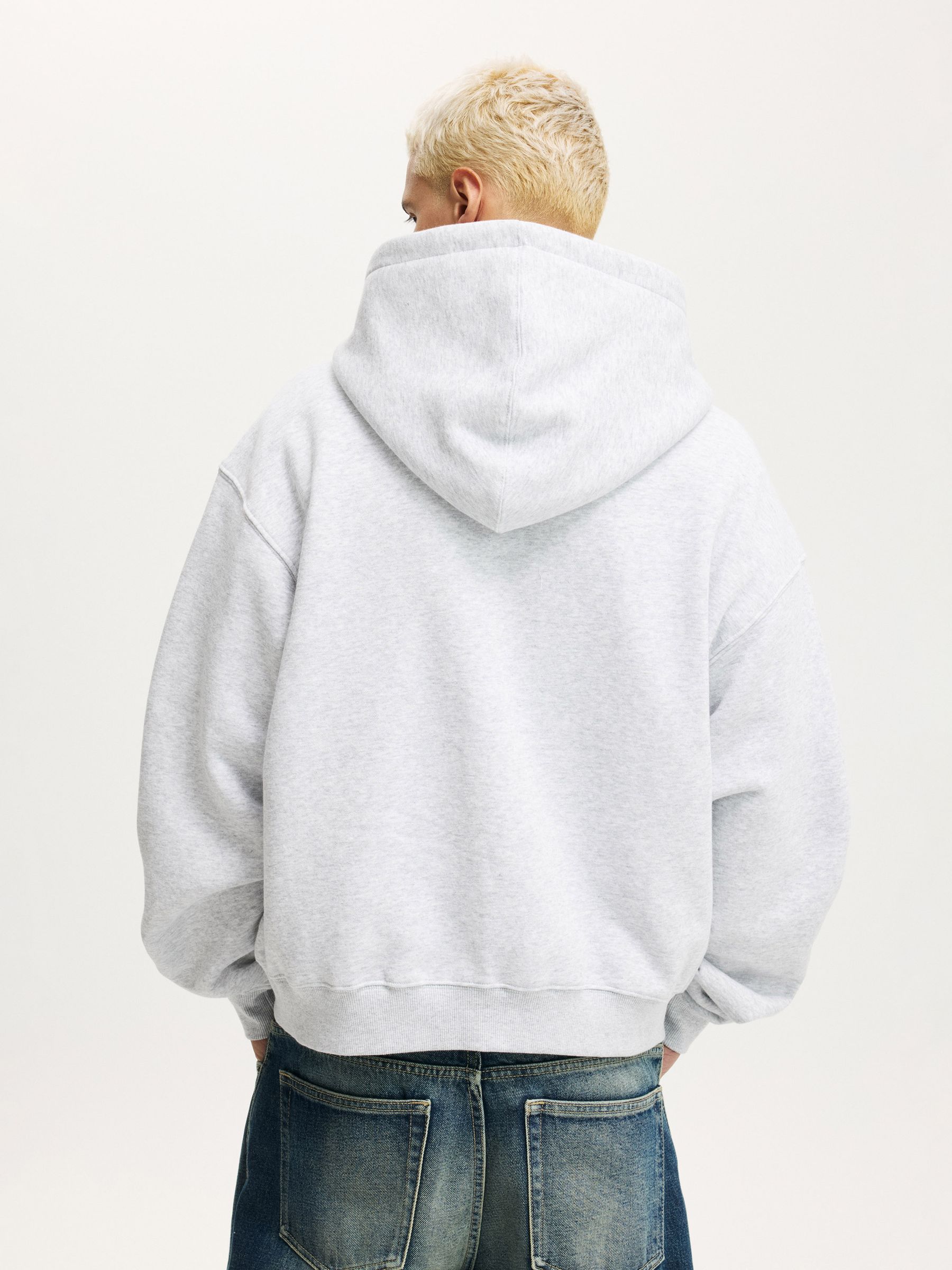 Buy Cotton On Grey Marle Cropped Zip Up Hoodie from Next USA