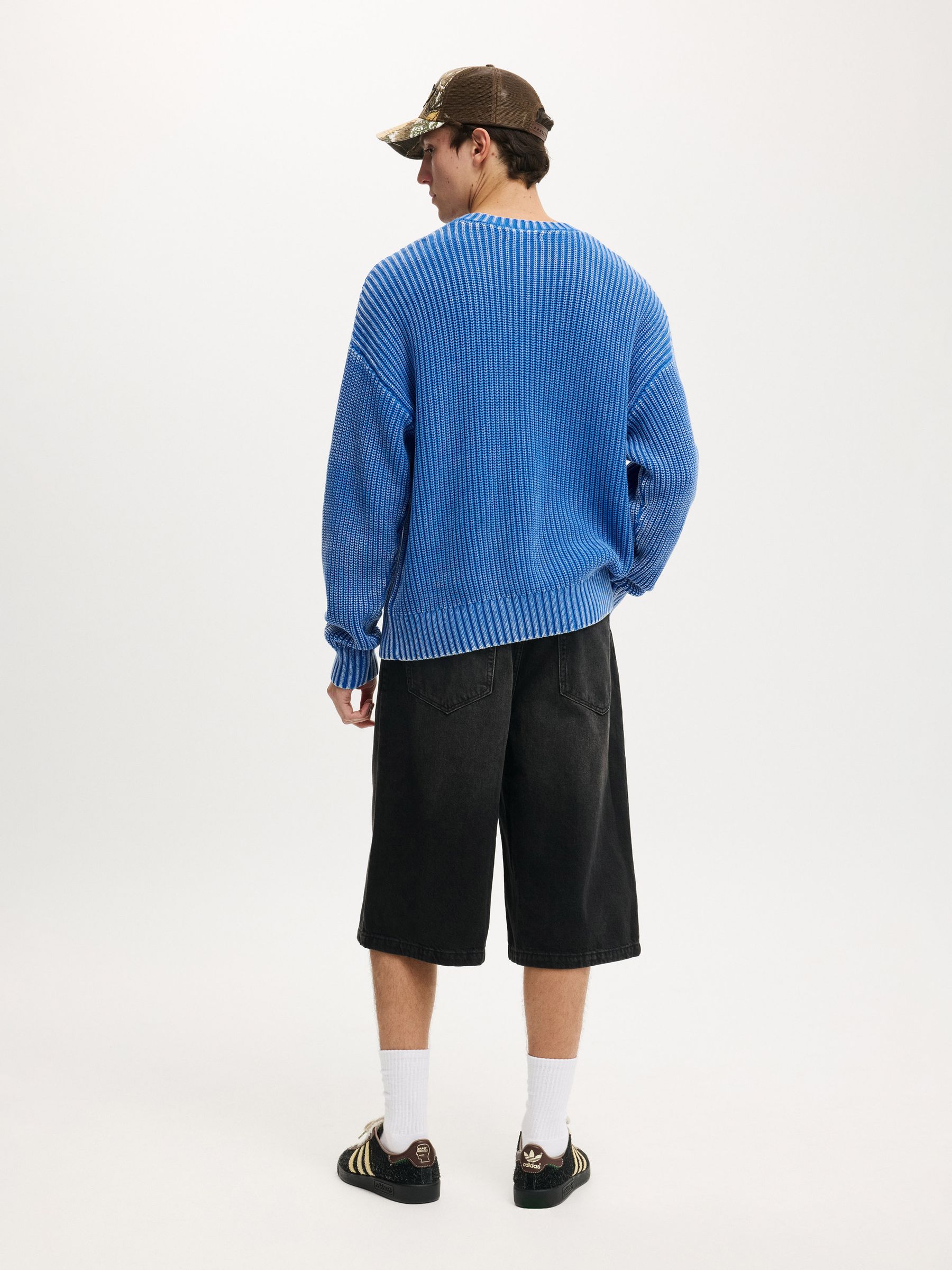 Buy Cotton On Y2K Washed Black Super Baggy Jort Shorts from Next USA
