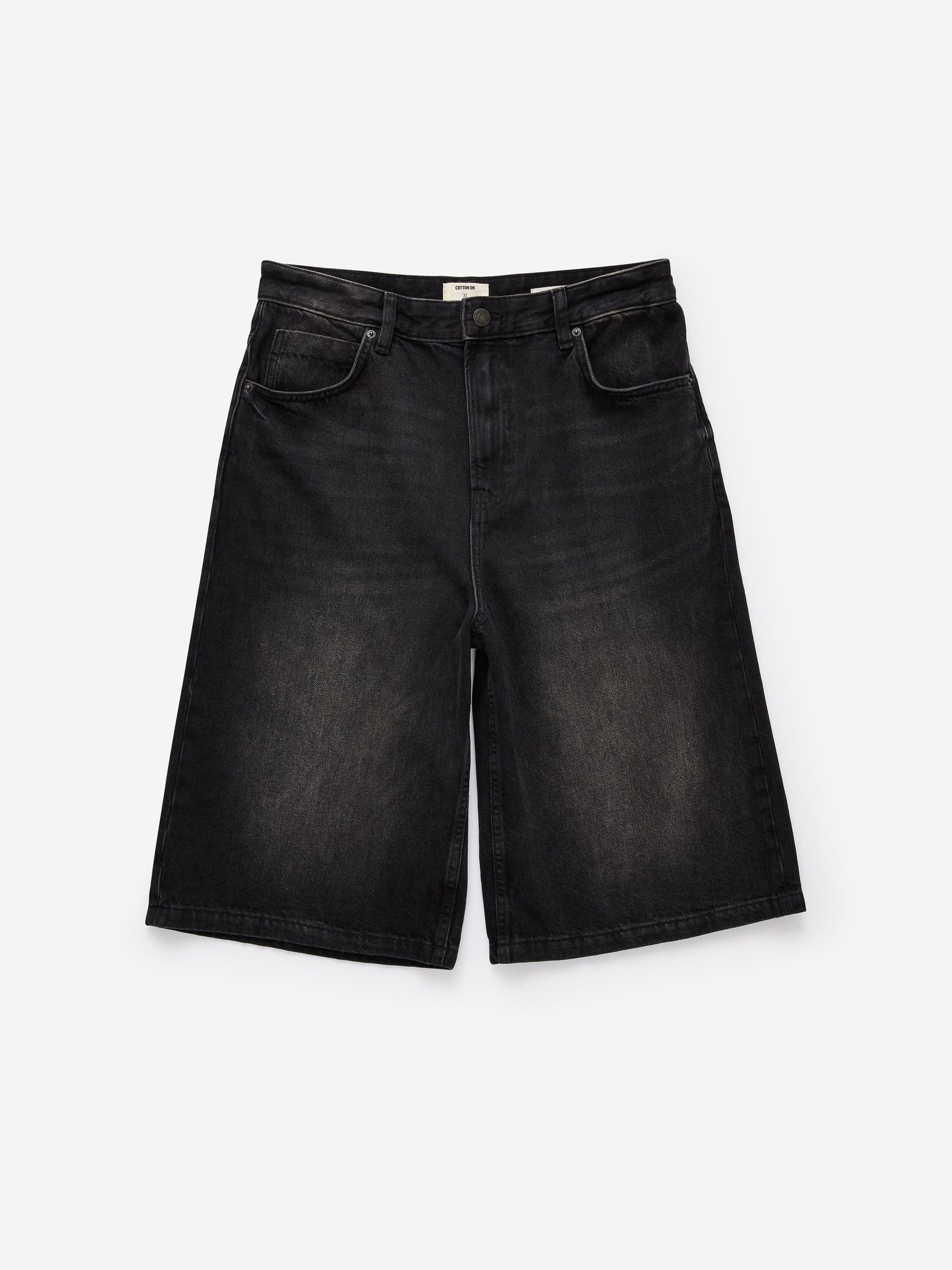 パンツ OVY Black Wash Baggy Shorts XL Buy Cotton On Y2K Washed Black Super Baggy Jort Shorts from Next USA