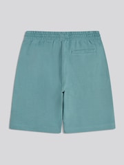 U.S. Polo Assn Teal Twill Texture Jersey Shorts - Image 6 of 7