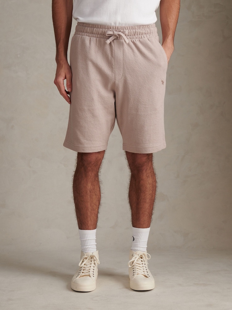 U.S. Polo Assn Natural Terry Sweat Shorts - Image 1 of 7