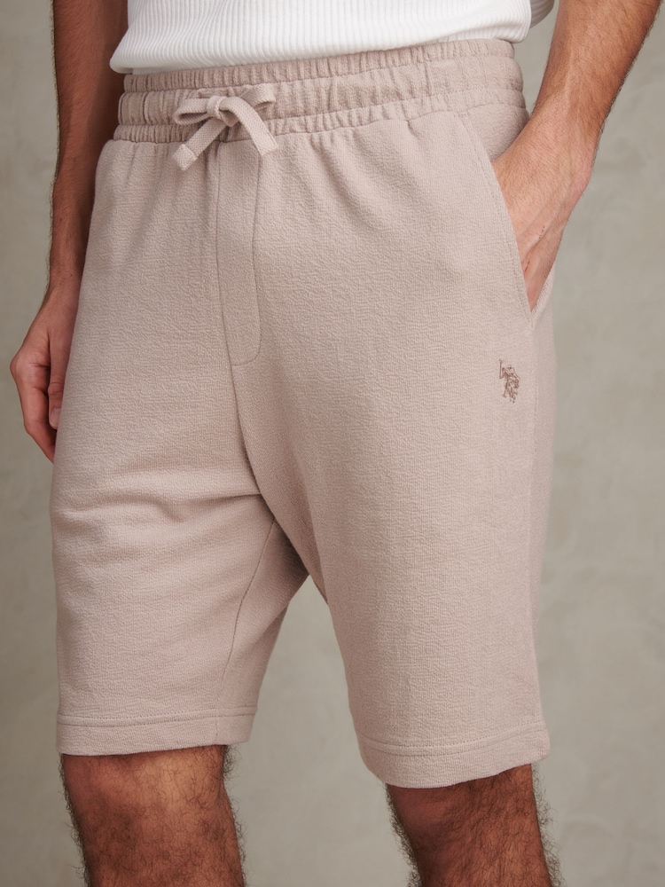 U.S. Polo Assn Natural Terry Sweat Shorts - Image 2 of 7